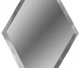 Зеркальная серебряная плитка РОМБ РЗС1-02 30x51 от ДСТ (Россия)