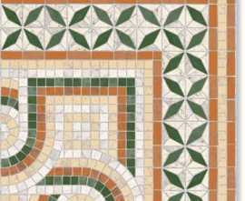 Декор Via Appia Cant. Paxos Verde 43.5x43.5 от Vives Ceramica (Испания)