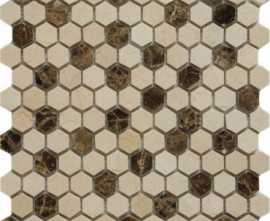 Мозаика QS-Hex027-25P/10 30.5x30.5 от Muare (Китай)