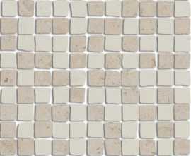 Декор Про Лаймстоун Спакко 6 мозаичный матовый (MBS012) 20x20x0.9 от Kerama Marazzi (Россия)