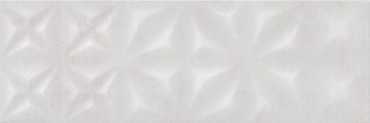 Настенная плитка Apeks рельеф светло-серый  (ASU522D) 25x75 от Cersanit (Россия)