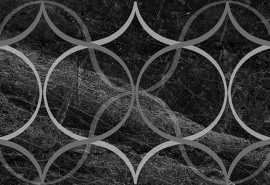 Декор Crystal Resonanse чёрный 30x60 от Laparet