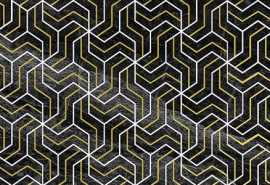 Декор Crystal Fractal чёрный 30x60 от Laparet