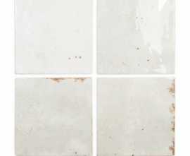 Настенная плитка ENAMEL SQUARE WHITE (123075) 12.5x12.5 от DNA Tiles (Испания)