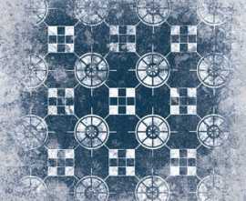 Декор DECOR LUISA (мат) 20x20 от Alborz Ceramic CO (Иран)