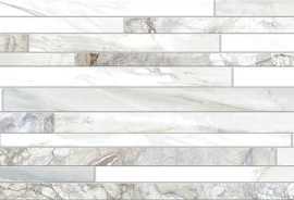 Настенная плитка Mercury (TWU09MRC017) рельефная 24.9x50x8.5 от Alma Ceramica (Россия)