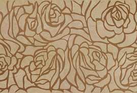 Декор Serenity Rosas 08-03-15-1349 коричневый 20x40 от Laparet