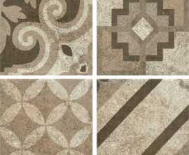 Декор CHEETAH DECOR VALENTINO (мат) 20x20 от Alborz Ceramic CO (Иран)