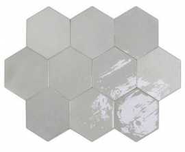 Настенная плитка Zellige Hexa Grey Глазурованная (122079) 10.8x12.4 от WOW (Испания)