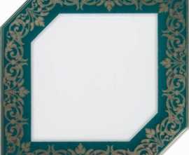 Декор Клемансо HGD/E250/18000 зеленый темный 15x15 от Kerama Marazzi (Россия)