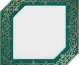 Декор Клемансо HGD/D250/18000 зеленый 15x15 от Kerama Marazzi (Россия)