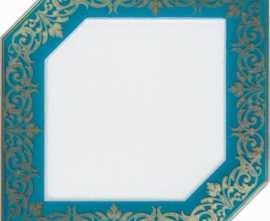 Декор Клемансо HGD/C250/18000 бирюзовый 15x15 от Kerama Marazzi (Россия)