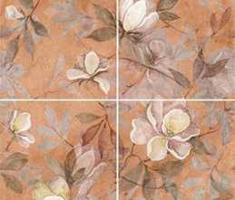 Панно Магнолия 2 матовый из 4 частей (30х60) (VT/B413/4x/11037R) 60x120x9 от Kerama Marazzi (Россия)