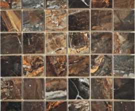 Мозаика Ambassador Mosaico Lawa Nero Polished 5x5 (N20414) 30x30 от Neodom (Индия)