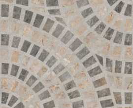 Декор Marble-Beton Круговой Темный Лаппато Ректификат (K949793LPR01VTE0) 60x60 от Vitra (Турция)