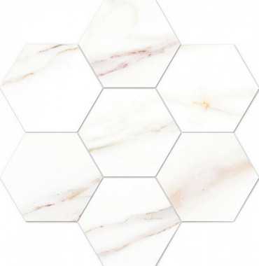 Мозаика Cava Esagona satin finish (30117) 28x30 от Vallelunga Ceramica (Италия)