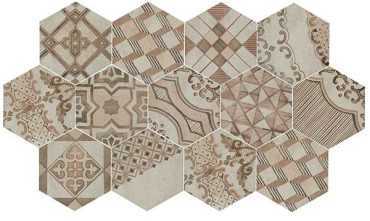 Керамогранит Clays Decoro (MM7Y) 21x18.2 от Marazzi Italy (Италия)