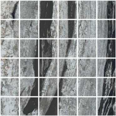 Мозаика COPACABANA MOSAICO EMPEROR 6MM LAPP/RETT 5X5 (81180) 30x30 от AVA Ceramica (Италия)