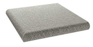 Ступень угловая CORTINA GRIGIO SCAL.30 ANG.LUNA 32.5x32.5 от ColiseumGres (Россия)
