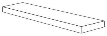 Угловая ступень CROSSROAD ANG.TOP DX SAND RET правая 32x120x4.5 от ABK Ceramiche (Италия)