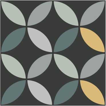 Керамогранит Pansy NIGHT 15x15 от APE Ceramica (Испания)