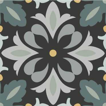 Керамогранит Daisy NIGHT 15x15 от APE Ceramica (Испания)