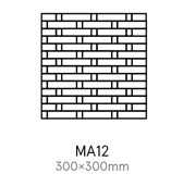 Мозаика Earth Colors-G MA12 (Art##0007116) 30x30 от Nanogress (Китай)