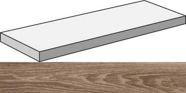 Угловая ступень ECO CHIC ANG.TOP SX AVANA RET левая (PF60006668) 32x120x4.5 от ABK Ceramiche (Италия)