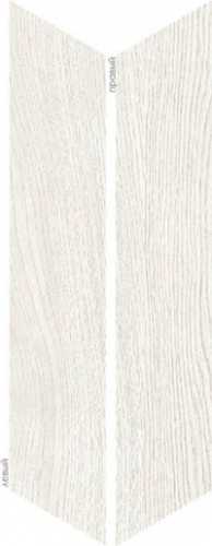Керамогранит ELEGANCE WHITE CHEV (лев+прав) 8x40 от Oset (Испания)