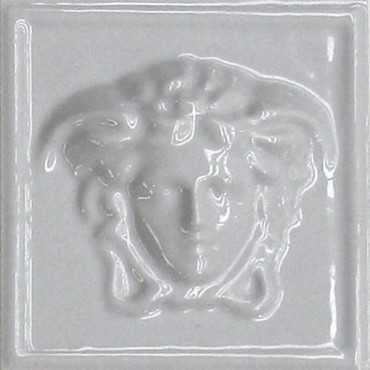 Вставка MEDUSA 3D GRIGIO 10x10 от Versace (Италия)