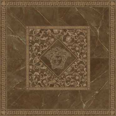 Панно ROSONE PULPIS MARRONE 156x156 от Versace (Италия)