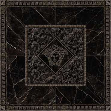 Панно ROSONE NERO AMASANTA 156x156 от Versace (Италия)