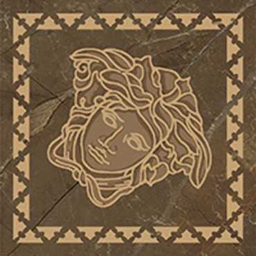 Вставка EMOTE TOZZETTO PULPIS MARRO LAPPATO RETTIFICATO (G0262593) 10x10 от Versace (Италия)