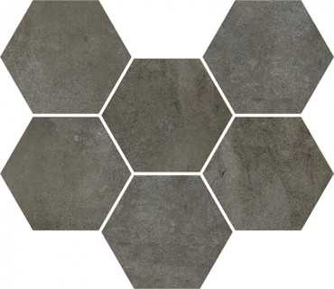 Мозаика Expo Dark Mosaico Hexagon (620110000174) 25x29 от ColiseumGres (Россия)