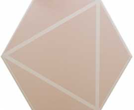Керамогранит FANCY LINES PINK (127022) 20x23 от DNA Tiles (Испания)