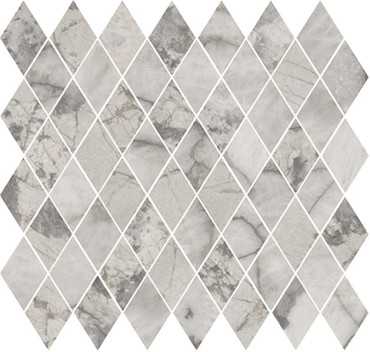 Мозаика ROMBO GEMSTONE GREY LAP RET (179155) 31x31 от La Fabbrica (Италия)