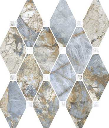 Мозаика OCTAGONE GEMSTONE OCEAN LAP RET (179141) 30x28 от La Fabbrica (Италия)
