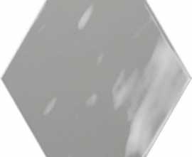 Настенная плитка GEOMETRY HEX GREY GLOSSY 15x17.3 от Ribesalbes (Испания)