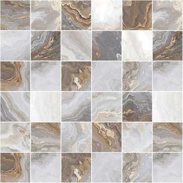 Мозаика Goldy серый 30x30 от Laparet