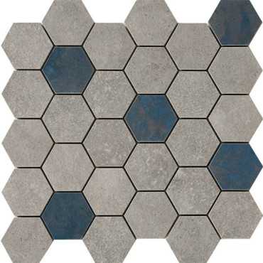 Керамогранит D.GRUNGE GREY HEXA/AS/C (3799527958) 28.3x29.4 от Peronda (Испания)