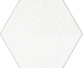 Керамогранит HEXAMIX OPAL DECO WHITE 33x28.5 от Realonda Ceramica (Испания)