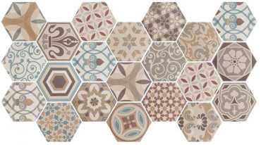 Керамогранит Hexatile Harmony Colour 17.5x20 от Equipe Ceramicas (Испания)