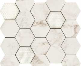 Мозаика HEXAGON IMPERIAL PEARL LEV (02617) 34x36 от Piemme Ceramiche (Valentino) (Италия)