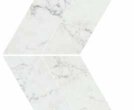 Мозаика керамогранит Marvel Stone Carrara Pure Chevron Lappato (AS1V) 22.5x22.9 от Atlas Concorde (Италия)