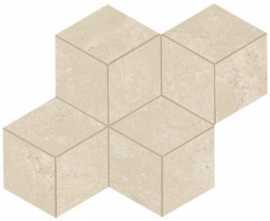 Мозаика керамогранит Marvel Stone Cream Prestige Mosaico Esag. Lapp. (AS2H ) 30x35 от Atlas Concorde (Италия)