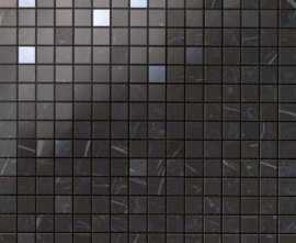 Мозаика настенная Marvel Stone Nero Marquina  Mosaic Q (9MQN) 30.5x30.5 от Atlas Concorde (Италия)