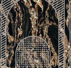 Декор NOBILE DEC.ARCHI A BLACK TAURUS LUX RET 120x270 от Ariana (Италия)