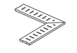 Спецэлемент SHALE GREIGE GRIGLIA ANGOLARE 2CM (Compl. 2pz)(SL03GGA6) 14x60 от Italgraniti (Италия)