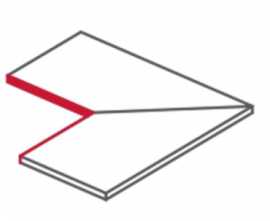 Спецэлемент SHALE SAND ANGOLARE INTERNO TORO 45° (Compl. 2pz)(SL02AI6R) 30x60 от Italgraniti (Италия)