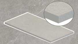 Фронтальная ступень SHALE GREIGE GRADONE COSTA LUCIDA (SL03G5S) 30x120 от Italgraniti (Италия)